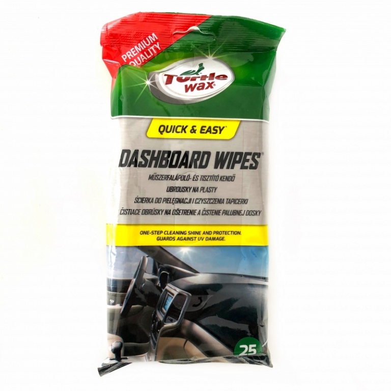 Turtle Wax Servetele Umede Bord Dasboard Wipes 25 Buc TW FG0012