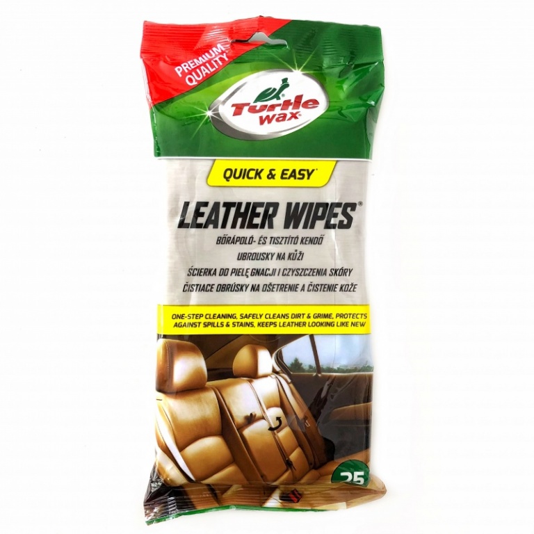 Turtle Wax Servetele Umede Piele Leather Wipes 25 Buc TW FG0014
