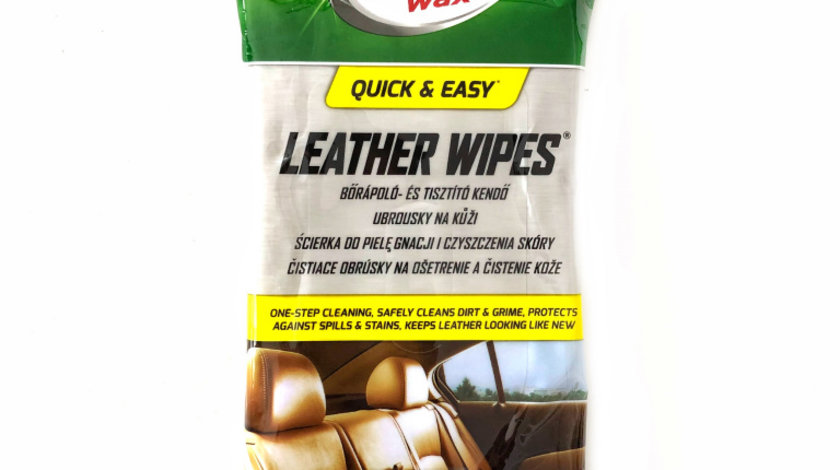 Turtle Wax Servetele Umede Piele Leather Wipes 25 Buc TW FG0014