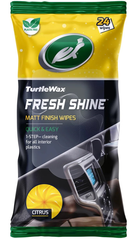 Turtle Wax Set 25 Buc Servetele Umede Bord Dasboard Wipes TW FG0012
