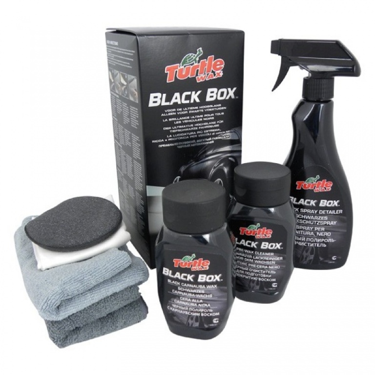 Turtle Wax Set Polish Black Box 6 Piese