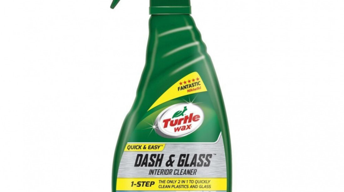 Turtle Wax Solutie Curatat Bord Si Geamuri Dash And Glass Interior Cleaner 500ML FG52803