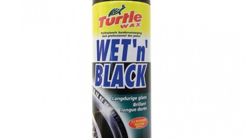 Turtle Wax Spray Curatat Anvelope Wet'n'Black FG6095 500ML