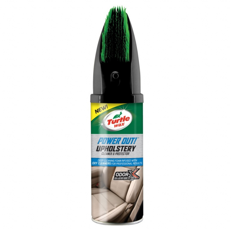 Turtle Wax Spray Curatat Tapiterie Cu Perie Power Out Upholstery 400ML TW FG52736