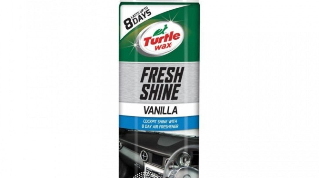 Turtle Wax Spray Silicon Bord Vanilie Fresh Shine 500ML FG52789