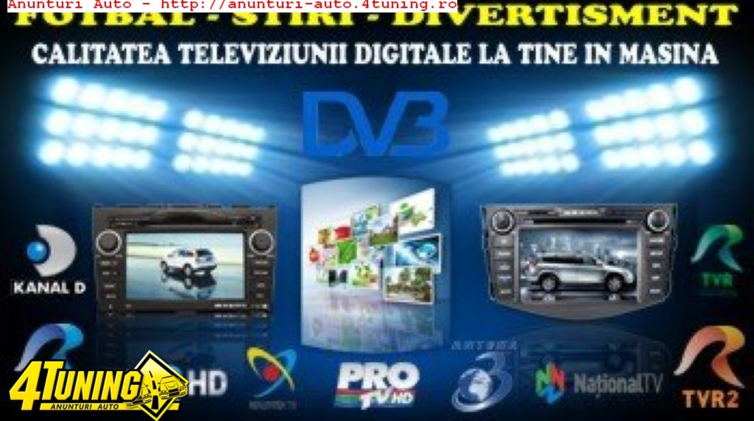 Tv Tuner Digital EONON Dvb-t Hd Posturi Digitale In Mers Player Mp3 Divx MODEL 2013