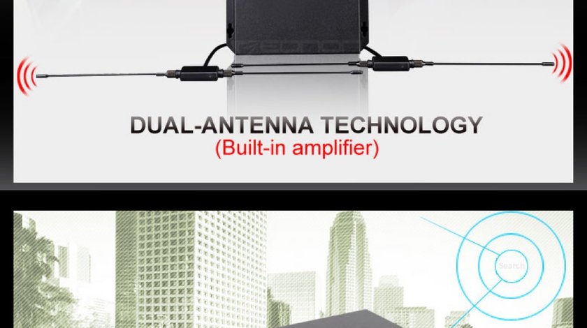 Tv Tuner Digital EONON Dvb-t Hd Posturi Digitale In Mers Player Mp3 Divx MODEL 2013