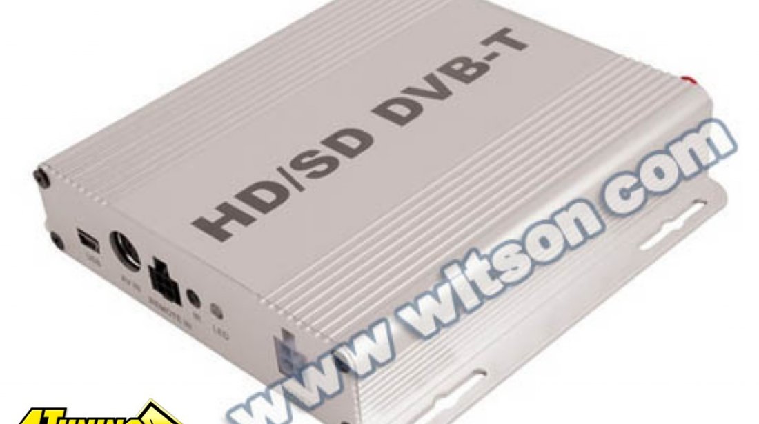 TV TUNER DIGITAL WITSON DVB-T HD POSTURI DIGITALE IN MERS PLAYER MP3 DIVX