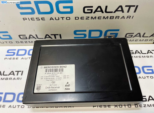 TV Tuner Receiver Modul Antena TV Mercedes Clasa S Class W221 S320 2005 - 2013 Cod A2048705490 A2048...