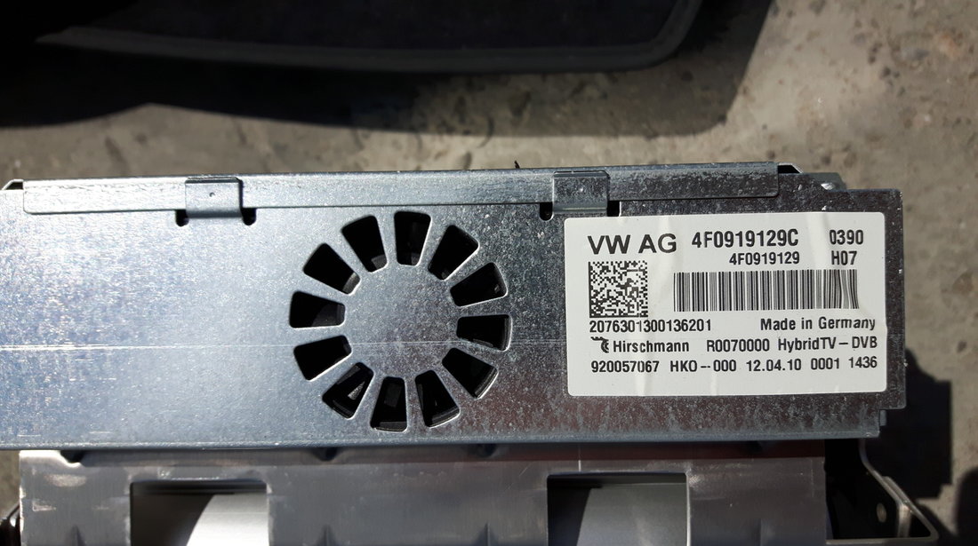 TV Tunner Audi A4 A5 A6 A7 A8 Q7 - A8 MMi 3G 4F0919129C