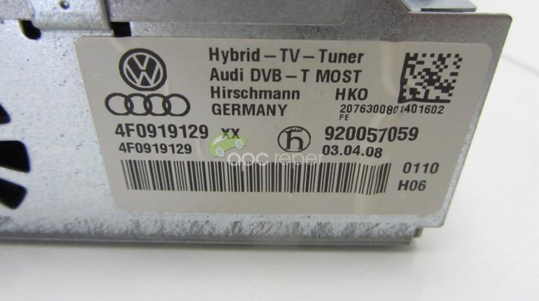 TV Tunner Original Audi A4 8k, A5, A6, A7 Q5, Q7, A8 MMi 3G 4F0919129