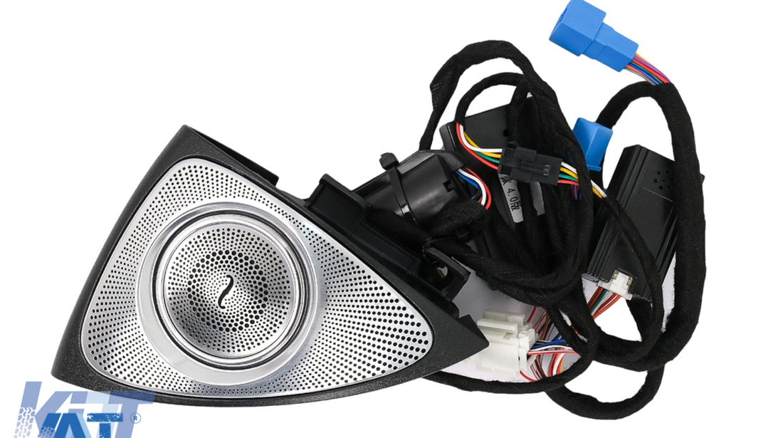 Tweeter LED rotativ 3D cu 64 culori compatibil cu Mercedes E-Class W213 S213 C238 (2016-2019)