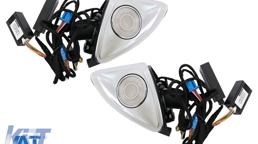 Tweeter LED rotativ 4D cu 64 culori compatibil cu Mercedes S-Class W222 (2013-2020)