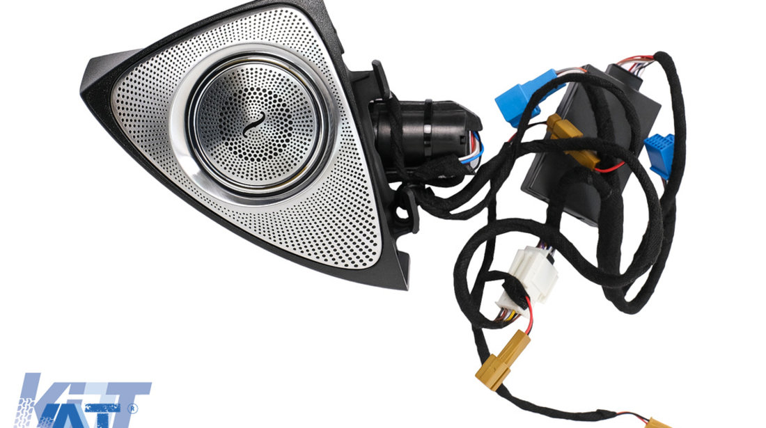 Tweeter LED rotativ cu 3 culori compatibil cu Mercedes C-Class W205 C205 S205 (2014-2018)