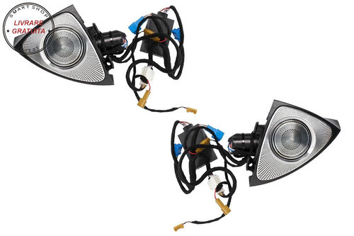 Tweeter LED rotativ cu 3 culori Mercedes C-Class W205 C205 S205 (2014-2018)- livrare gratuita