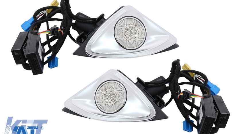 Tweeter LED rotativ cu 64 culori compatibil cu Mercedes E-Class W213 S213 C238 (2016-2019)