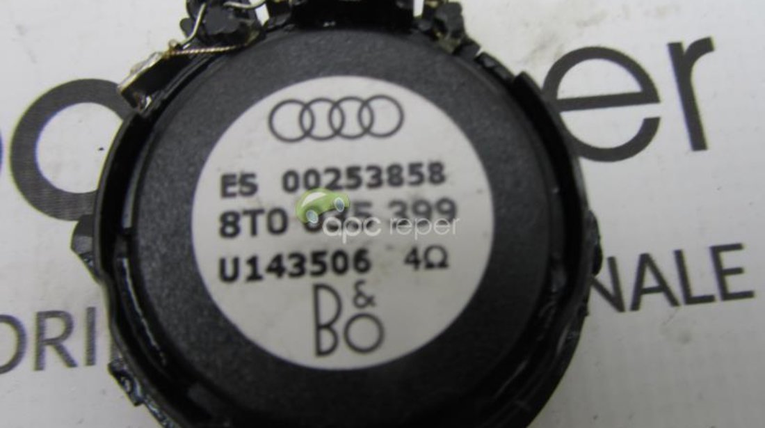 Tweeter Original bang & Olufsen Audi A4 8k, A5 8T cod 8T0035858