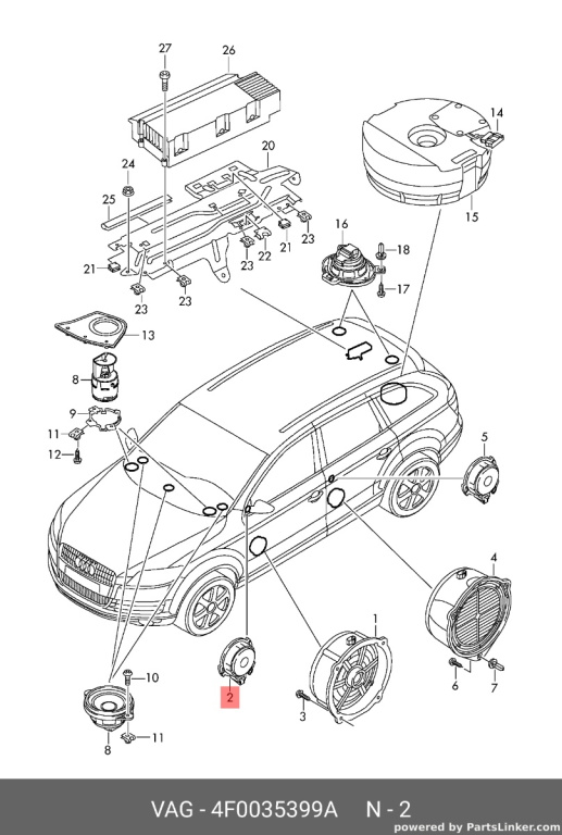 Twitter usa spate 4F0035399A Audi A4 B8 2.0 TDI CAG 103 KW OEM 4F0035399A