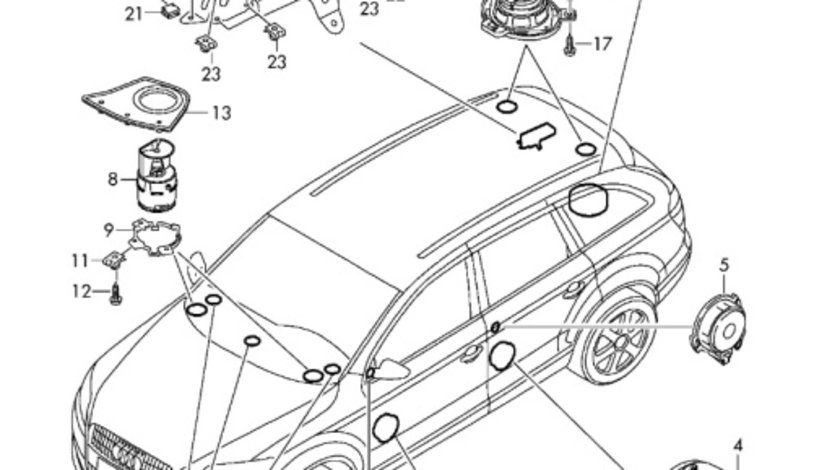 Twitter usa spate 4F0035399A Audi A4 B8 2.0 TDI CAG 103 KW OEM 4F0035399A