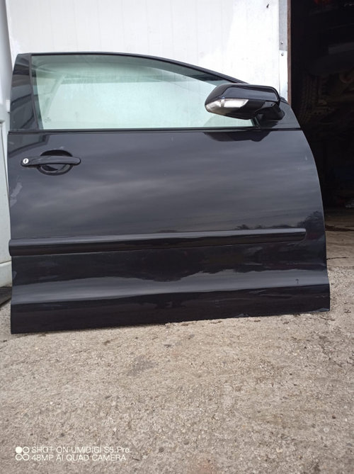 Ușa completa cu oglinda fără rugină dreapta față , Volkswagen POLO 9N 2007 cod culoare: LC9Z