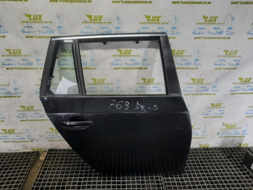 Ușa portiera dreapta spate BMW Seria 5 E60/E61 [facelift] [2007 - 2010] 2.0 d N47D20O0