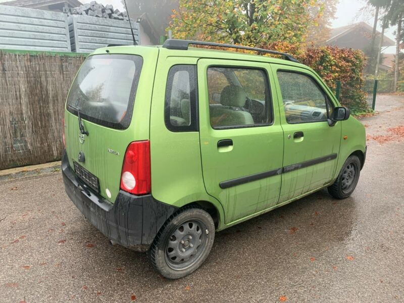 Ușa Portiera față spate Opel Agila verde 2001