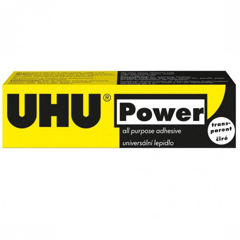 UHU Power Transparent Adeziv Universal Transparent 45G U40328