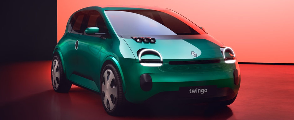 Uita de Dacia Spring! Renault prezinta oficial noul Twingo, electrica cu pret mai mic de 20.000 de euro si productie in Europa Uita de Dacia Spring! Renault prezinta oficial noul Twingo, electrica cu pret mai mic de 20.000 de euro si productie in Europa