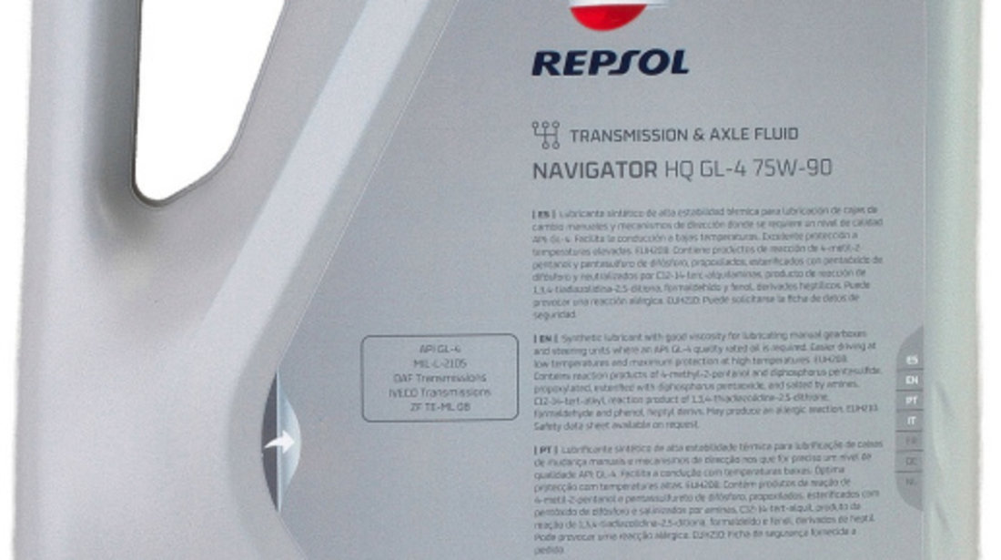 Ulei Cutie Manuala Repsol Navigatie HQ GL-4 75W-90 5L RPP4006JFA