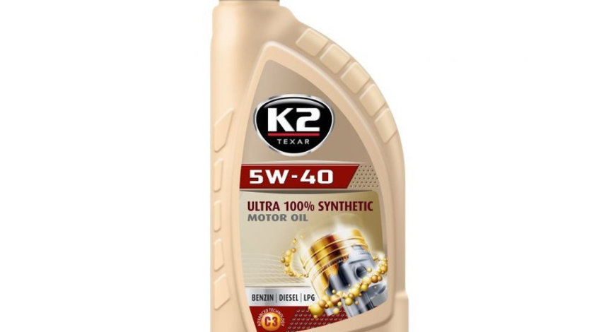 Ulei De Motor K2 Texar 5w-40 Xv-c3, 1l K2-04211