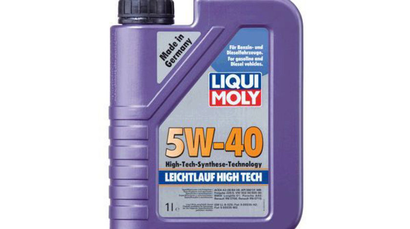 Ulei de motor PEUGEOT J5 Autobus 280P Producator LIQUI MOLY LEICHTLAUF HT 5W40