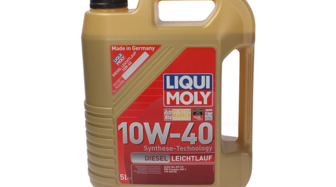 ulei de motor PEUGEOT J5 Autobus 280P Producator LIQUI MOLY DIESEL LEICHTL. 10W40