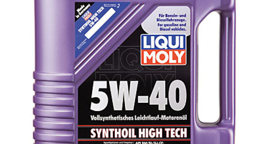 ulei de motor PEUGEOT J5 Autobus 280P Producator LIQUI MOLY SYNTHOIL HT 5W40