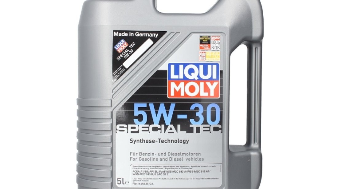 ulei de motor RENAULT CLIO I B/C57 5/357 Producator LIQUI MOLY LEICHTLAUF SPEC. 5W30