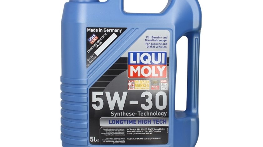 ulei de motor RENAULT RAPID nadwozie pe?ne F40 G40 Producator LIQUI MOLY LONGTIME HT 5W30