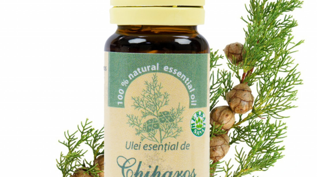 Ulei esential de Chiparos (Cupressus Sempervirens) 100 % pur fara adaos, 10 ml PNI-UCH-10