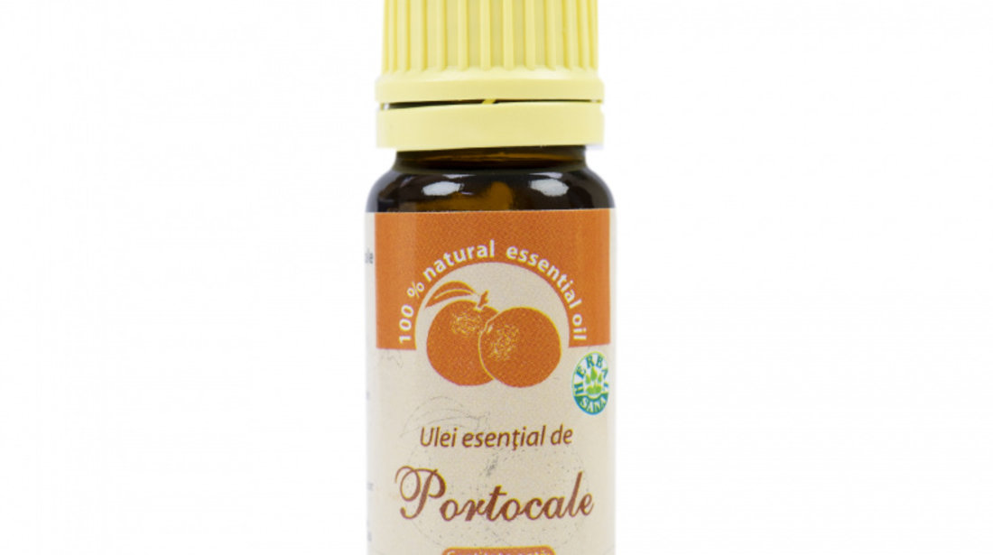 Ulei esential de Portocale (Citrus sinensis) 100% pur fara adaos 10 ml PNI-UPO-10