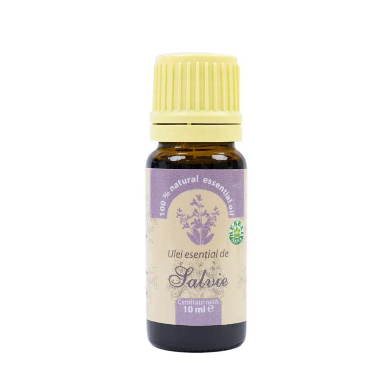 Ulei esential de Salvie (Salvia officinalis), 100% pur fara adaos, 10 ml PNI-USA-10