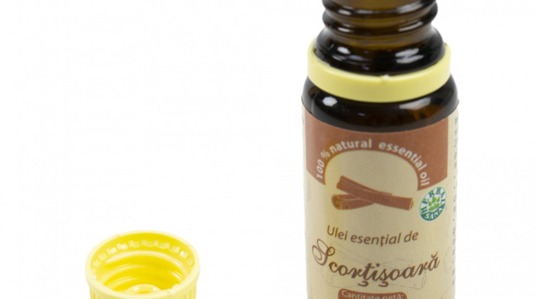 Ulei esential de Scortisoara (Cinnamomi cassiae aetheroleum) 100% pur fara adaos 10 ml PNI-USC-10