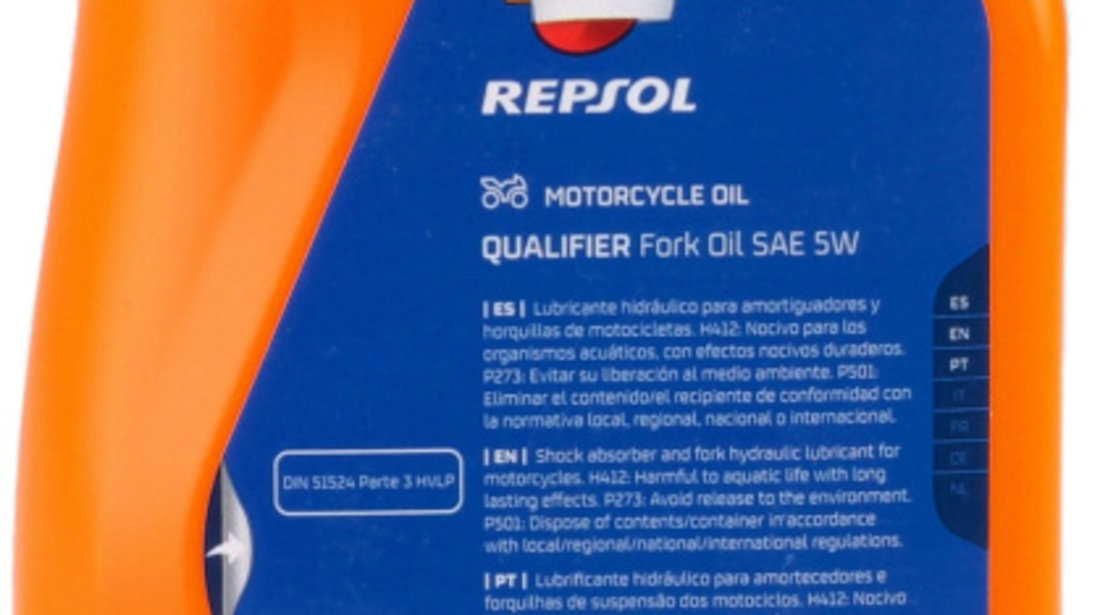 Ulei Hidraulic Repsol Qualifier Fork Oil SAE 5W 1L RPP9000AHC