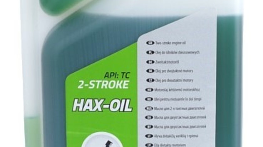 Ulei Motor Amestec Axenol Hax-Oil 2-Stroke 2T Verde 1L 11038