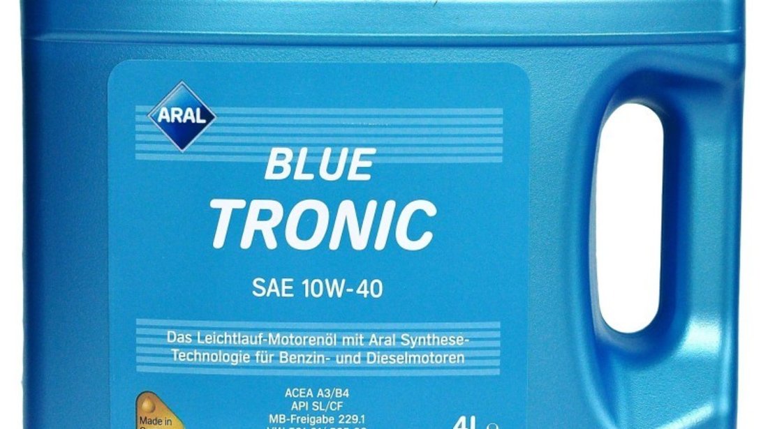 Ulei motor Aral Blue Tronic 10W40 - 4L