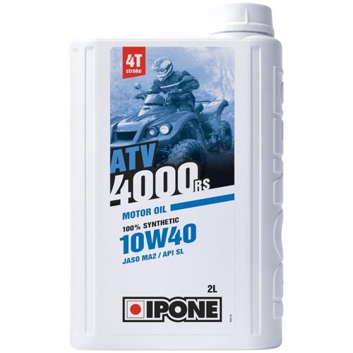 Ulei Motor Atv Ipone 4000 RS 4T 10W-40 Semi-Synthetic 2L 800377