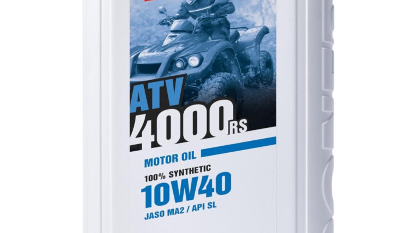 Ulei Motor Atv Ipone 4000 RS 4T 10W-40 Semi-Synthetic 2L 800377