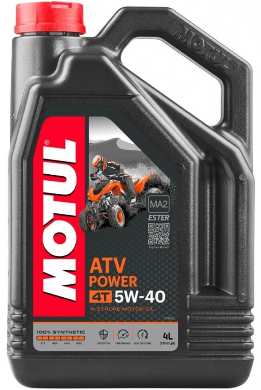 Ulei Motor Atv Motul ATV Power 4T 5W-40 5L 105898