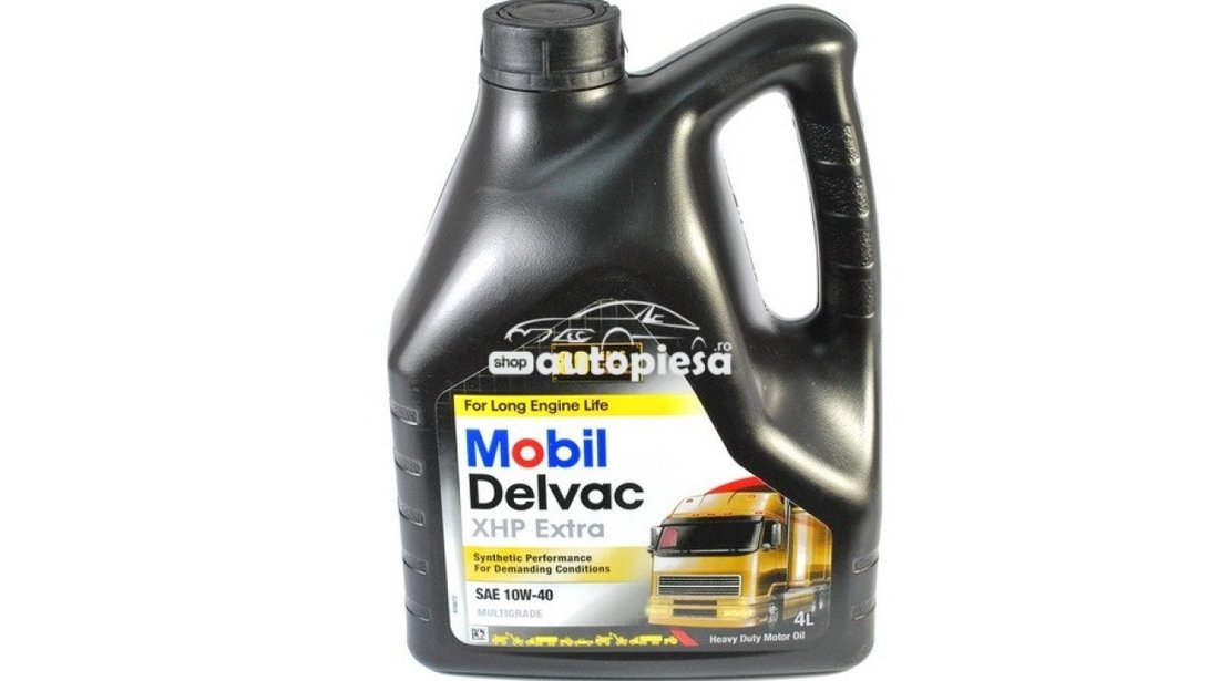 Ulei motor camion MOBIL DELVAC XHP EXTRA 10W40 4L DELVAC XHP EXTRA 4L piesa NOUA