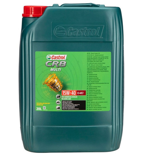 Ulei Motor Castrol CRB Multi 15W-40 CI-4/E7 20L 15BA1B