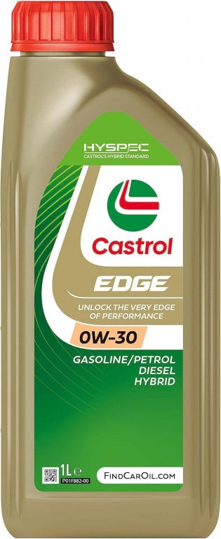 Ulei Motor Castrol Edge Hyspec 0W-30 C3 Dexos 2 LL04 MB 229.31/51 Renault RN0700/0710 1L 15F63B
