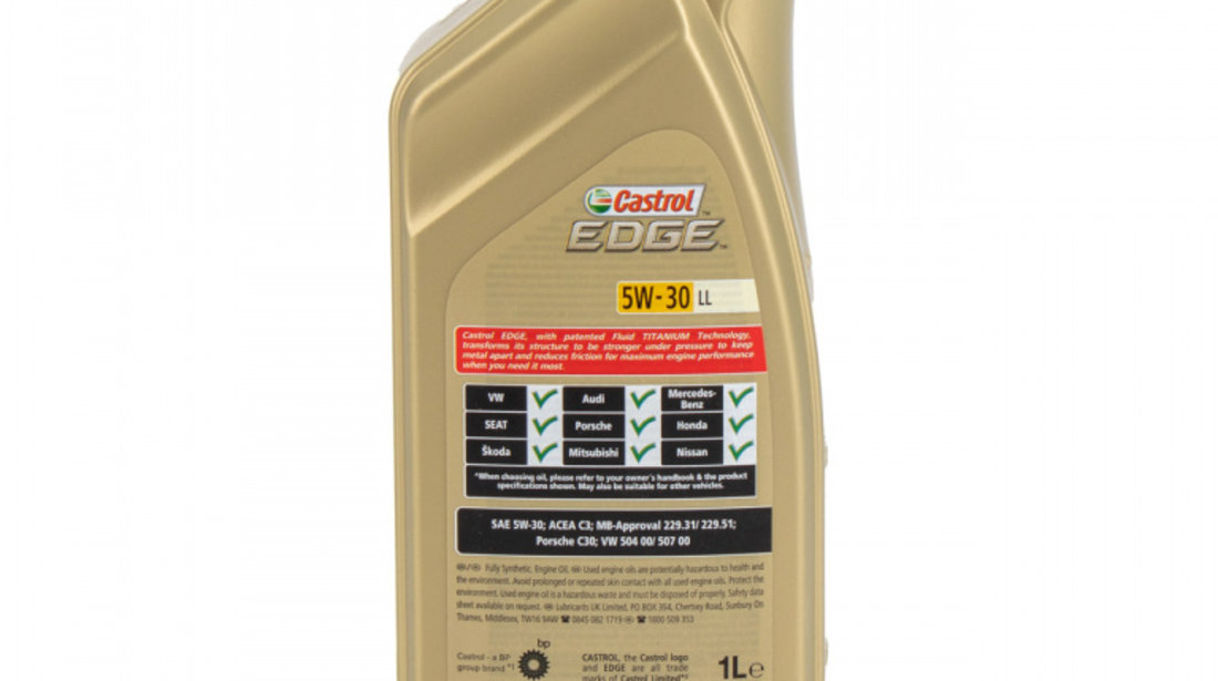 Ulei Motor Castrol Edge LL 5W-30 1L