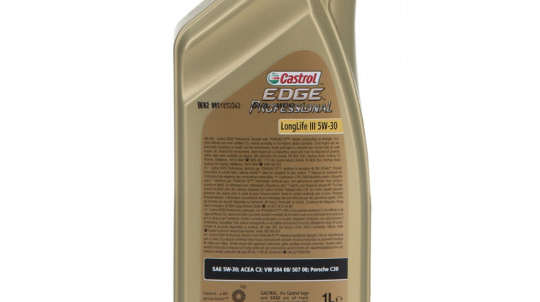 Ulei Motor Castrol Edge Professional Long Life III 5W-30 1L